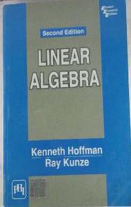 linear algebra ray kunze